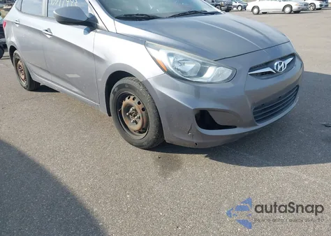 2014 Hyundai Accent Gls z USA, uszkodzony, nr VIN KMHCT4AE5EU602488